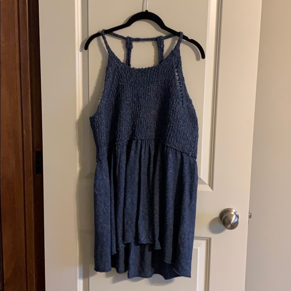 V back Sweater tank NWOT